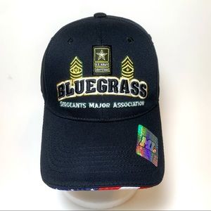 U.S. ARMY Baseball Cap Military Custom Embroidered Sergeant Major Bluegrass